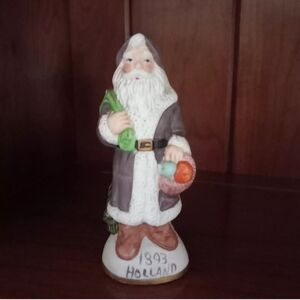 Old World Style 1893 Holland Santa Claus Father Christmas Ceramic Figurine